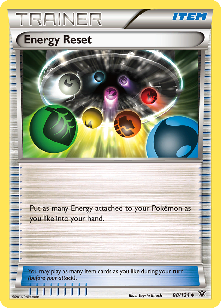 Energy Reset (98/124) [XY: Fates Collide] | Exor Games Truro