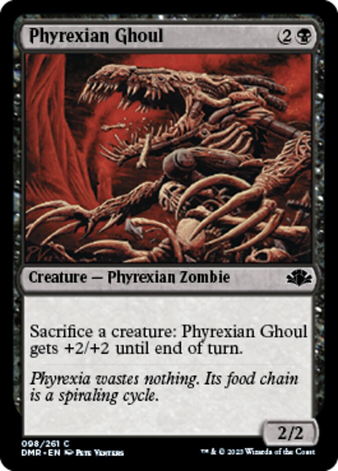 Phyrexian Ghoul [Dominaria Remastered] | Exor Games Truro