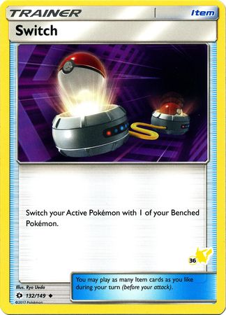 Switch (132/149) (Pikachu Stamp #36) [Battle Academy 2020] | Exor Games Truro