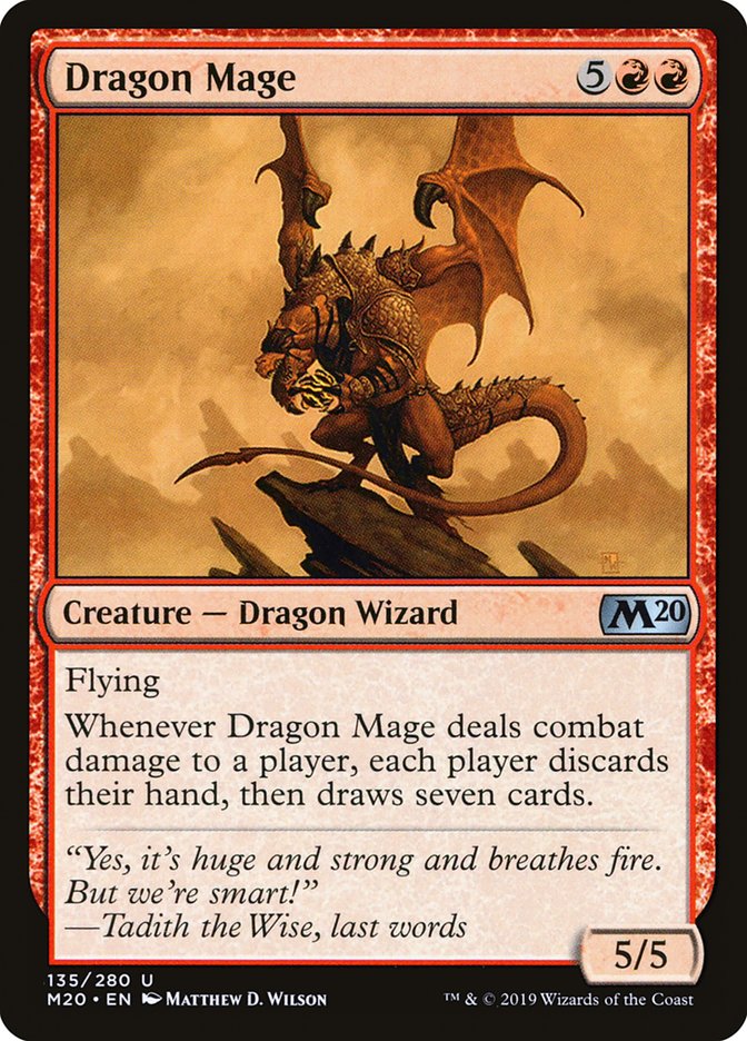 Dragon Mage [Core Set 2020] | Exor Games Truro