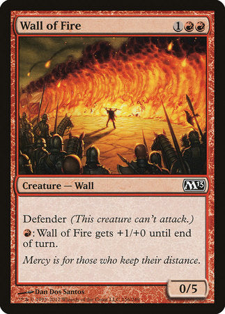 Wall of Fire [Magic 2013] | Exor Games Truro