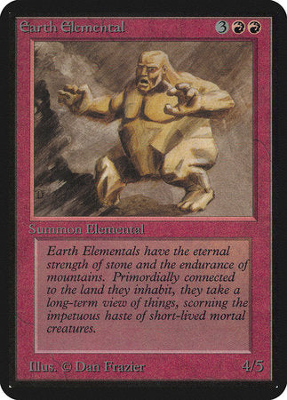 Earth Elemental [Limited Edition Alpha] | Exor Games Truro