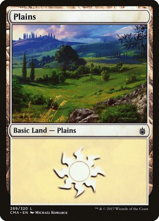 Plains (289) [Commander Anthology] | Exor Games Truro