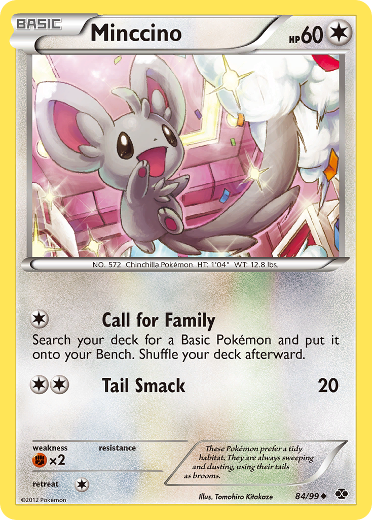 Minccino (84/99) [Black & White: Next Destinies] | Exor Games Truro