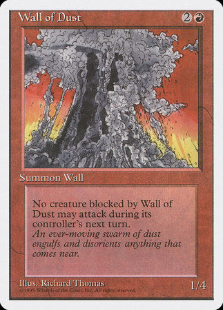 Wall of Dust [Fourth Edition] | Exor Games Truro