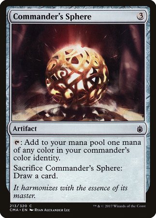 Commander's Sphere [Commander Anthology] | Exor Games Truro