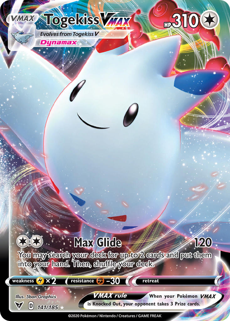 Togekiss VMAX (141/185) [Sword & Shield: Vivid Voltage] | Exor Games Truro