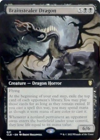 Brainstealer Dragon (Extended Art) [Commander Legends: Battle for Baldur's Gate] | Exor Games Truro