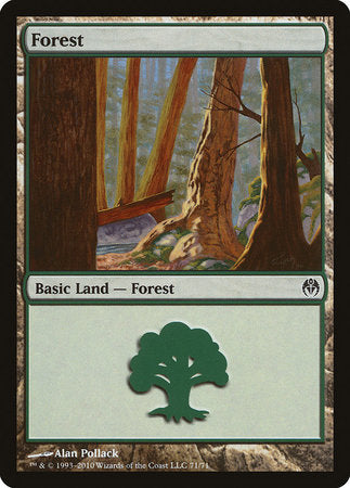 Forest (71) [Duel Decks: Phyrexia vs. the Coalition] | Exor Games Truro