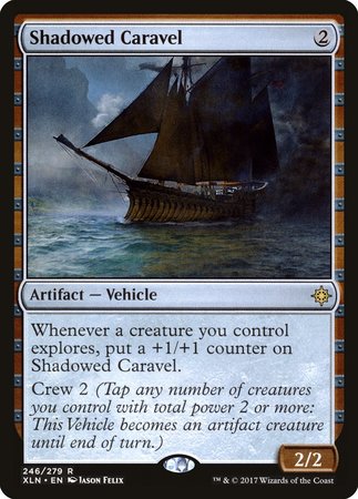 Shadowed Caravel [Ixalan] | Exor Games Truro