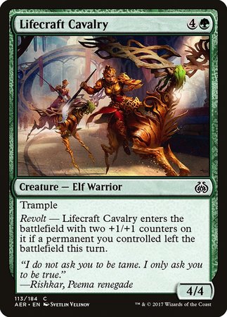 Lifecraft Cavalry [Aether Revolt] | Exor Games Truro