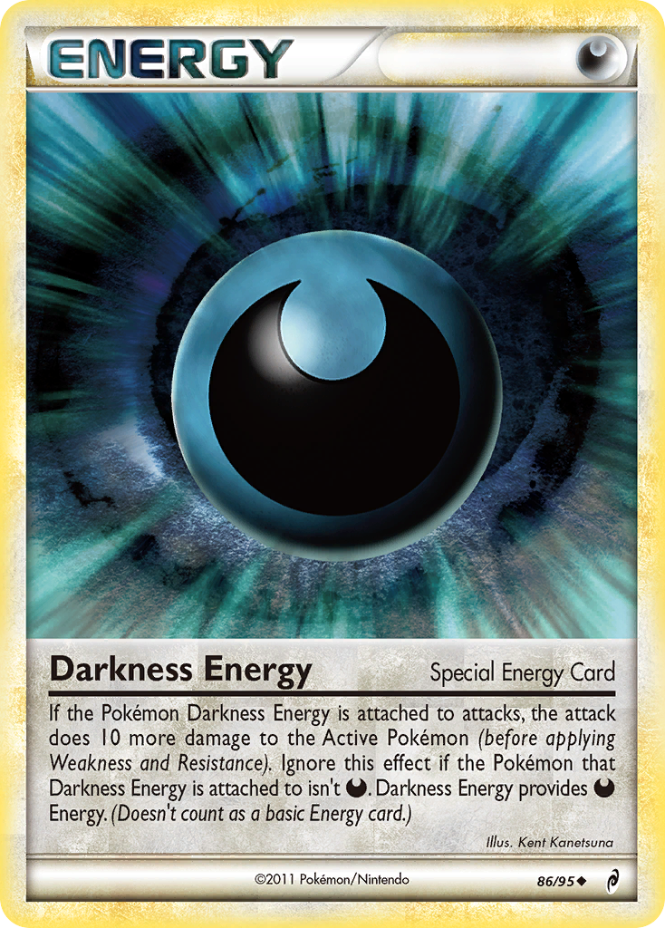 Darkness Energy (86/95) [HeartGold & SoulSilver: Call of Legends] | Exor Games Truro