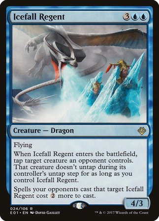 Icefall Regent [Archenemy: Nicol Bolas] | Exor Games Truro