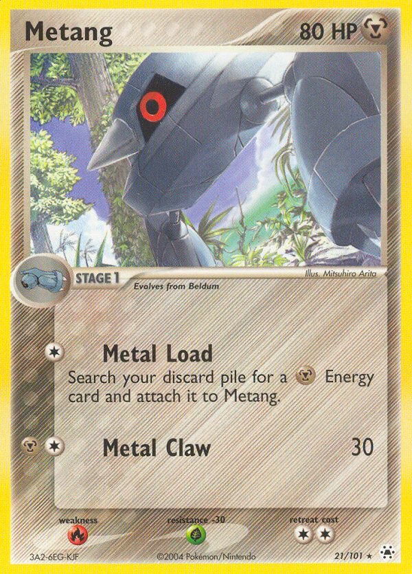 Metang (21/101) [EX: Hidden Legends] | Exor Games Truro
