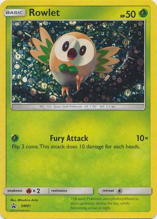 Rowlet (SM01) (General Mills Promo) [Sun & Moon: Black Star Promos] | Exor Games Truro