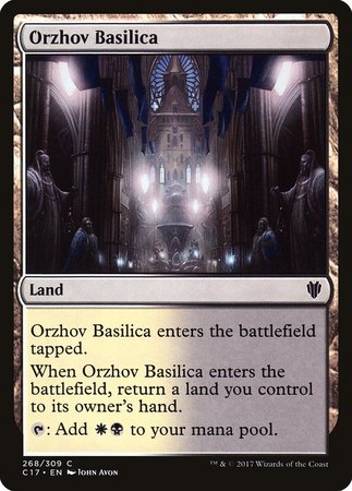 Orzhov Basilica [Commander 2017] | Exor Games Truro