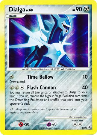 Dialga (DP26) (Jumbo Card) [Diamond & Pearl: Black Star Promos] | Exor Games Truro