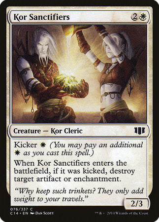 Kor Sanctifiers [Commander 2014] | Exor Games Truro