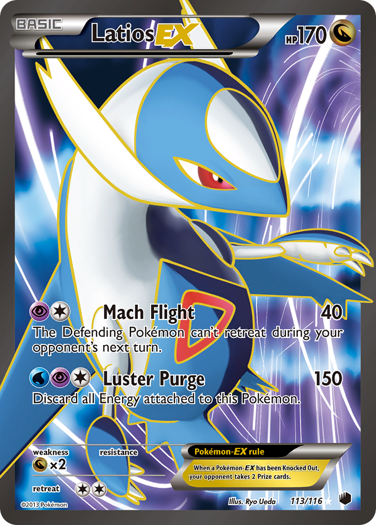 Latios EX (113/116) [Black & White: Plasma Freeze] | Exor Games Truro