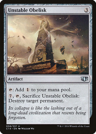 Unstable Obelisk [Commander 2014] | Exor Games Truro