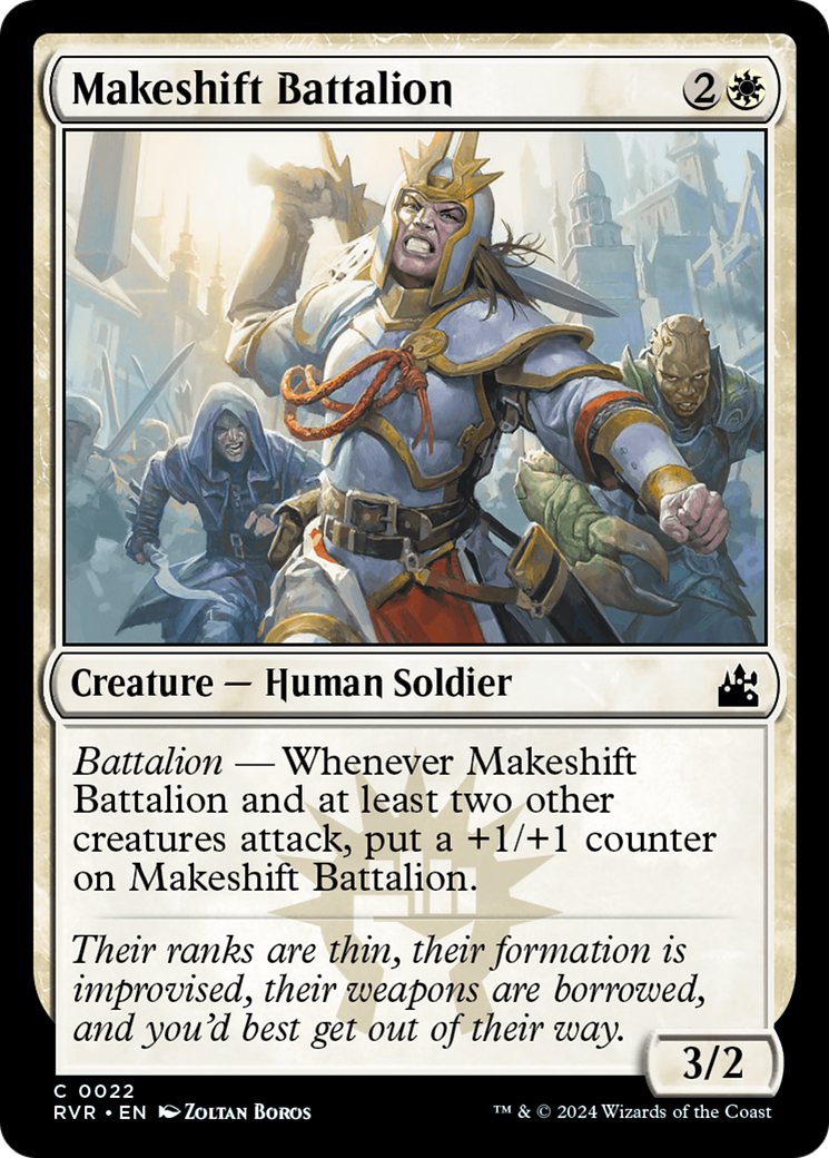 Makeshift Battalion [Ravnica Remastered] | Exor Games Truro