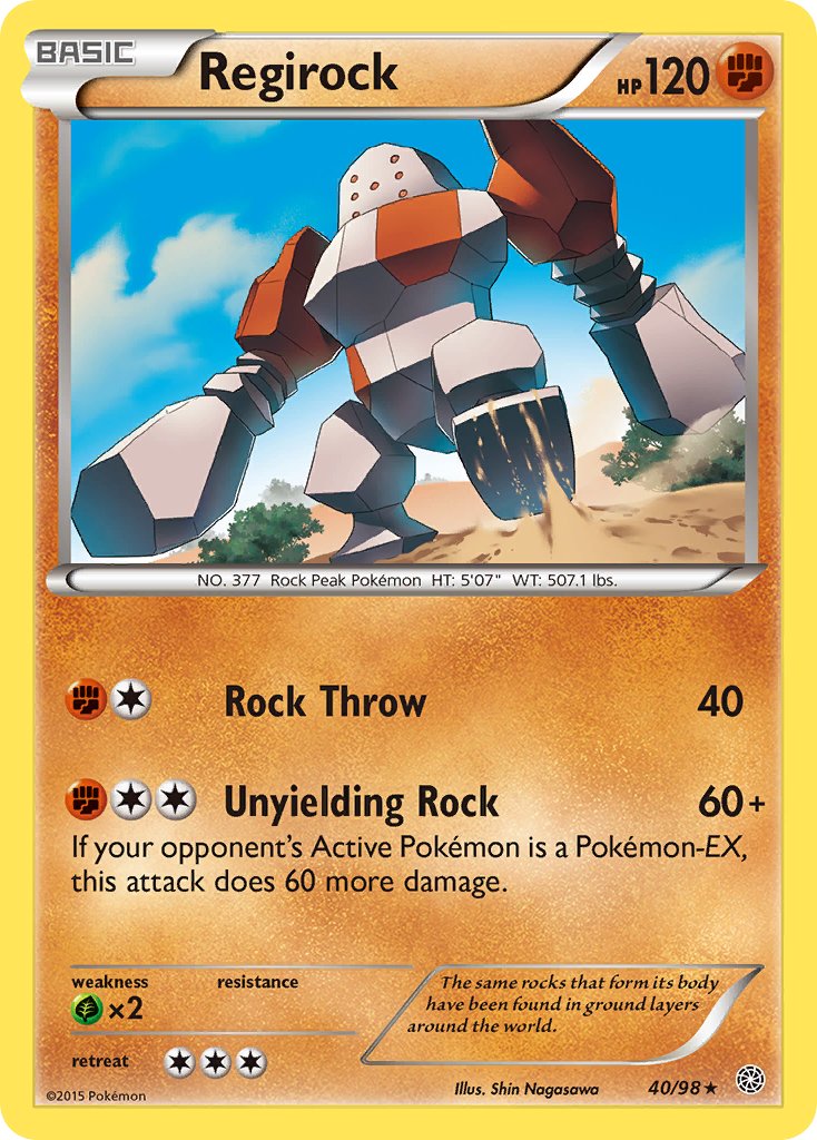 Regirock (40/98) (Theme Deck Exclusive) [XY: Ancient Origins] | Exor Games Truro