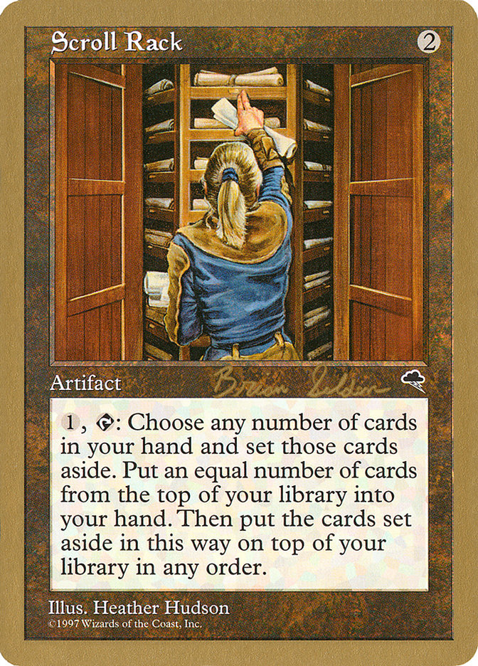 Scroll Rack (Brian Selden) [World Championship Decks 1998] | Exor Games Truro