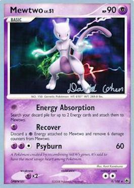 Mewtwo LV.51 (9/100) (Stallgon - David Cohen) [World Championships 2009] | Exor Games Truro