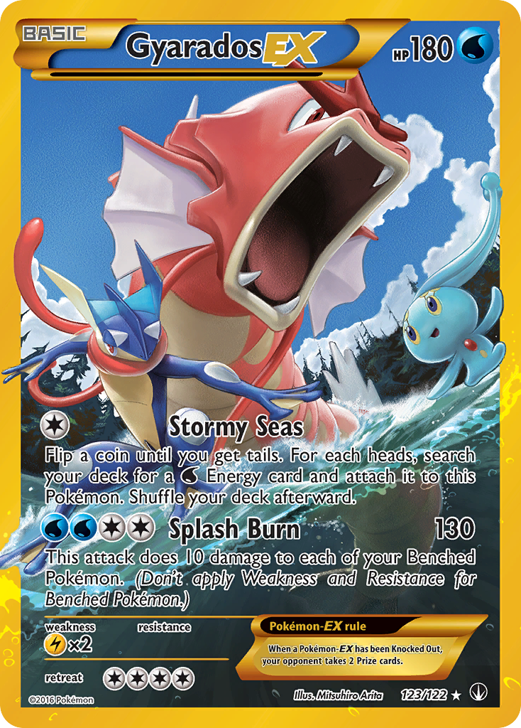 Gyarados EX (123/122) [XY: BREAKpoint] | Exor Games Truro