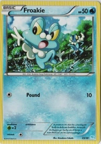 Froakie (23/30) [XY: Trainer Kit 3 - Suicune] | Exor Games Truro