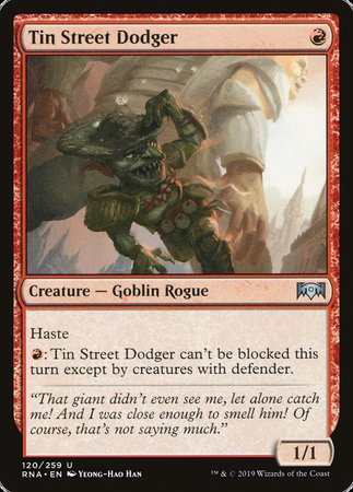 Tin Street Dodger [Ravnica Allegiance] | Exor Games Truro