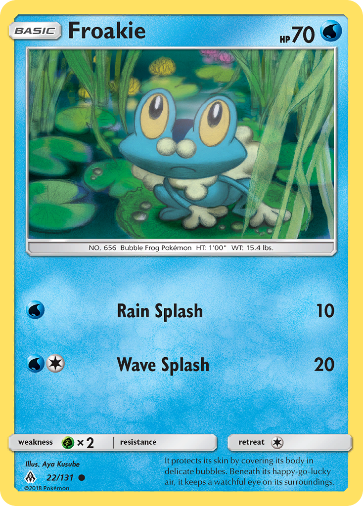 Froakie (22/131) [Sun & Moon: Forbidden Light] | Exor Games Truro