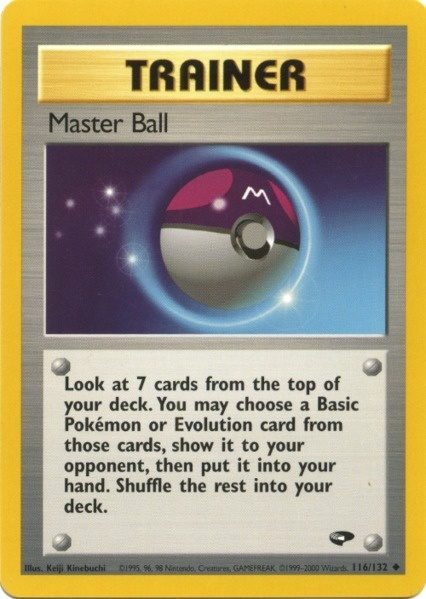 Master Ball (116/132) [Gym Challenge Unlimited] | Exor Games Truro