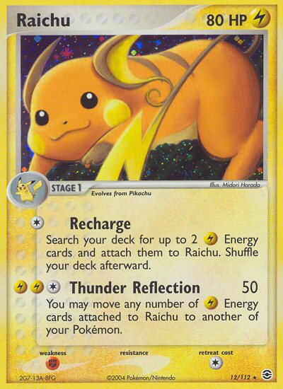 Raichu (12/112) [EX: FireRed & LeafGreen] | Exor Games Truro