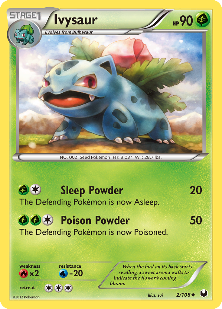 Ivysaur (2/108) [Black & White: Dark Explorers] | Exor Games Truro