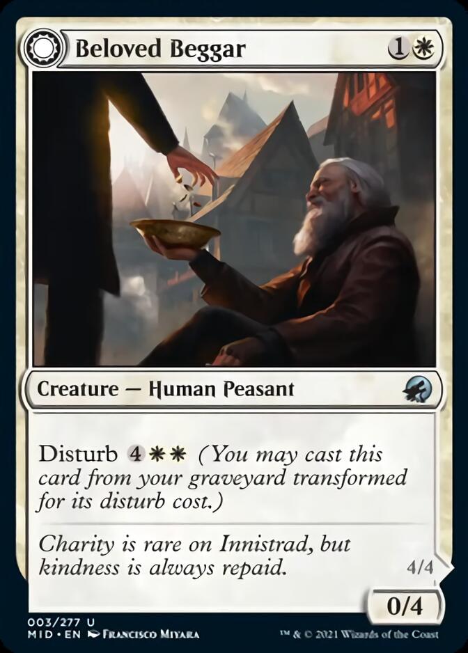 Beloved Beggar // Generous Soul [Innistrad: Midnight Hunt] | Exor Games Truro