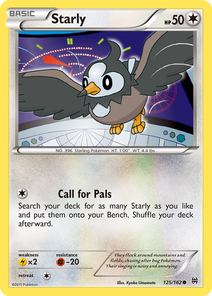 Starly (125/162) [XY: BREAKthrough] | Exor Games Truro