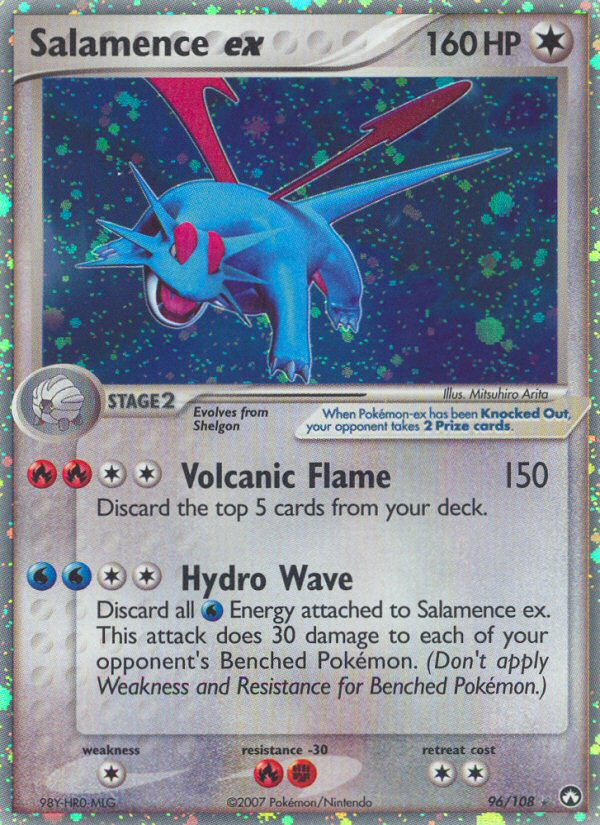 Salamence ex (96/108) [EX: Power Keepers] | Exor Games Truro