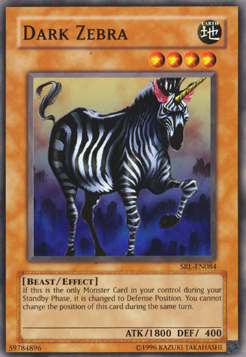 Dark Zebra [SRL-084] Common | Exor Games Truro