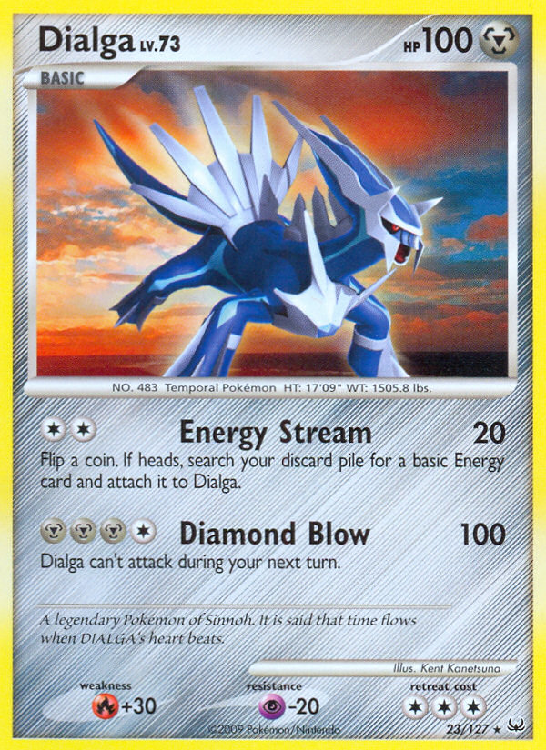 Dialga (23/127) [Platinum: Base Set] | Exor Games Truro