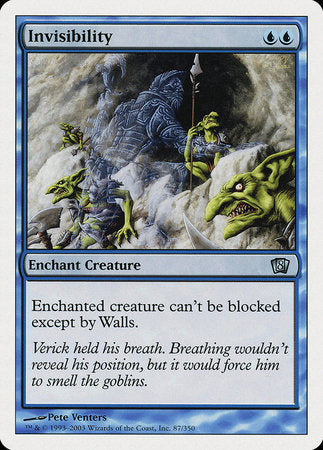 Invisibility [Eighth Edition] | Exor Games Truro