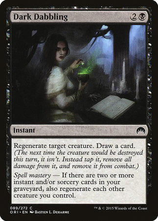 Dark Dabbling [Magic Origins] | Exor Games Truro