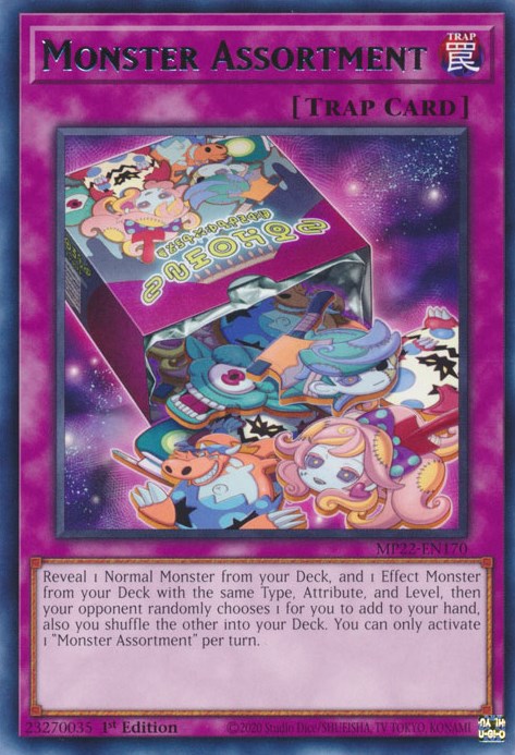 Monster Assortment [MP22-EN170] Rare | Exor Games Truro