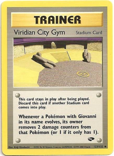 Viridian City Gym (123/132) [Gym Challenge Unlimited] | Exor Games Truro