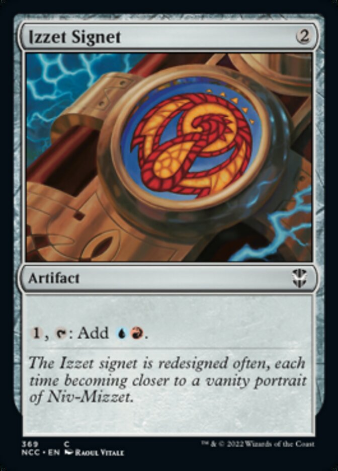 Izzet Signet [Streets of New Capenna Commander] | Exor Games Truro