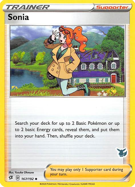 Sonia (167/192) (Eevee Deck) [Battle Academy 2022] | Exor Games Truro