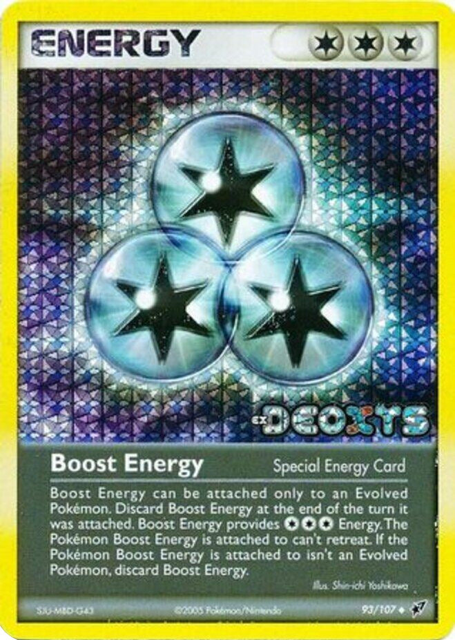 Boost Energy (93/107) (Stamped) [EX: Deoxys] | Exor Games Truro