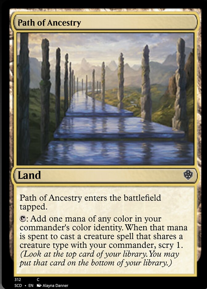 Path of Ancestry [Starter Commander Decks] | Exor Games Truro