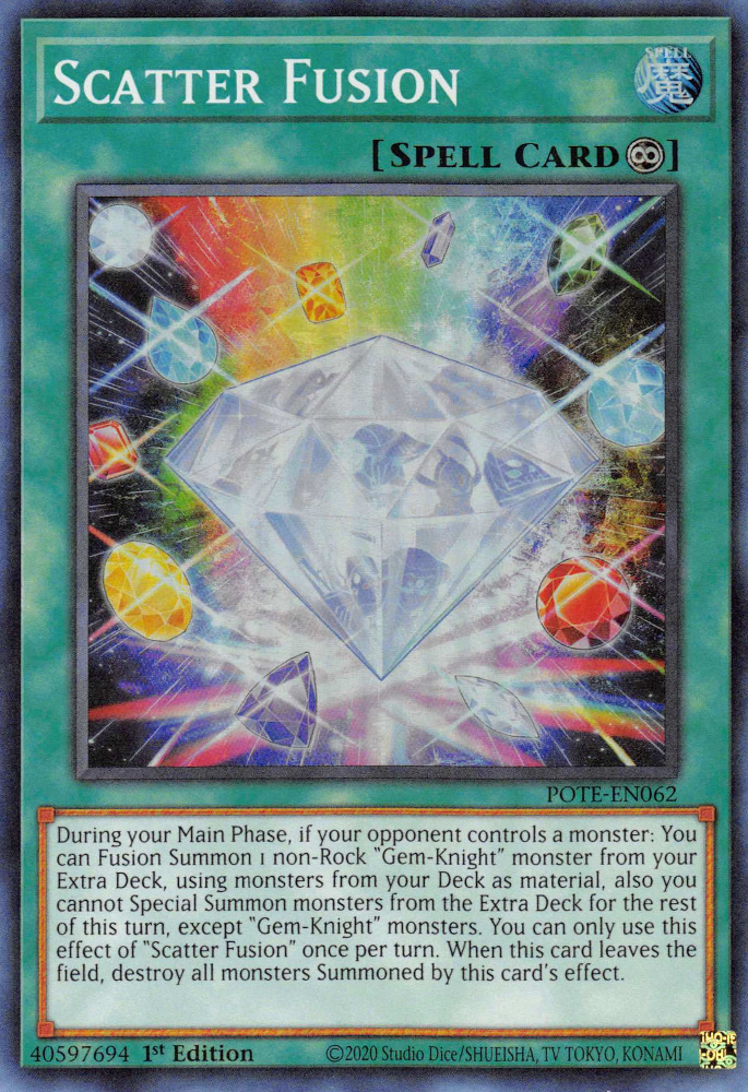 Scatter Fusion [POTE-EN062] Super Rare | Exor Games Truro