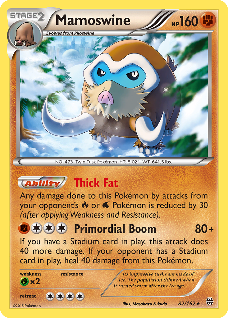 Mamoswine (82/162) [XY: BREAKthrough] | Exor Games Truro